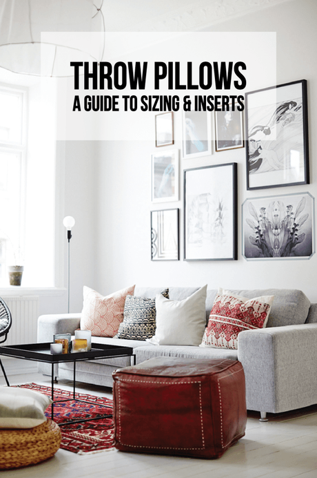 Throw Pillows: A Guide to Sizing & Inserts