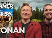 Watch: Conan O’Brien Play Primal With PewDiePie