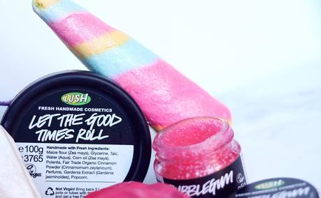 LUSH Let The Good Times Roll Cleanser & Unicorn Horn Bubble Bar