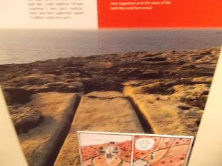 Cart Ruts information in National Museum Archaeology Malta
