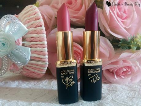 L'oreal Paris La Vie En Rose Collection | Moist Matte Lipsticks - Eva's & JLo's Pink