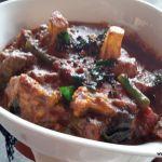 Srilankan vegetable black curry