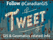 Follow @CanadianGIS Twitter