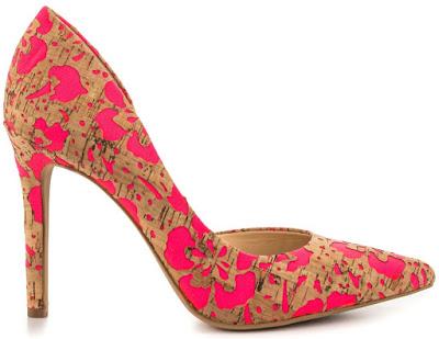 Shoe of the Day | Jessica Simpson Claudette Laser Floral Cork Pump