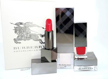Burberry Signature Look, Nude Glow • Military Red