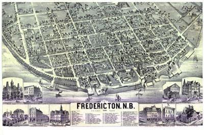 Interactive Historical Maps of Fredericton,