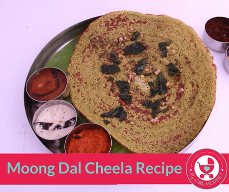 Moong Dal Cheela Recipe