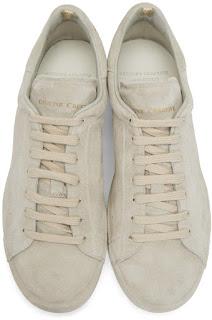 Whispers In Grey:  Officine Creative Grey Ace Sneakers