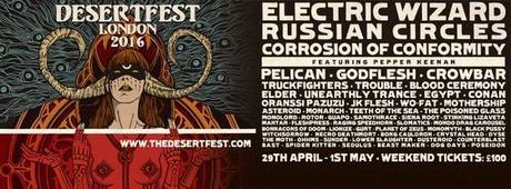 Day splits and tickets are now available for DESERTFEST LONDON 2016.