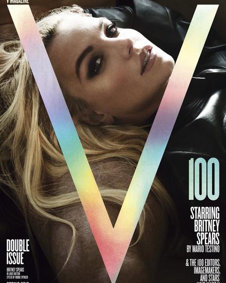 Britney Spears Covers V Magazine’s 100th Issues [Updated]
