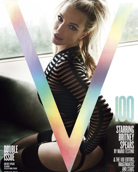 Britney Spears Covers V Magazine’s 100th Issues [Updated]