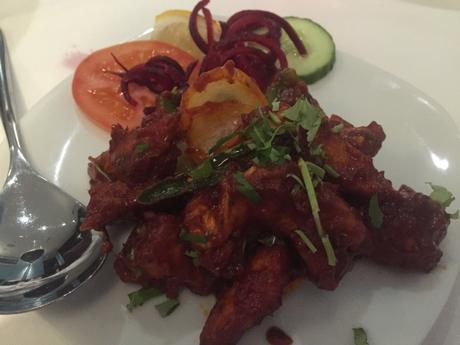 Order the Salmon Tikka at Phewa Nepalese restaurant in East Molesey