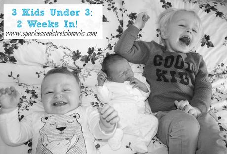 3 Kids Under 3: 2 Weeks In!
