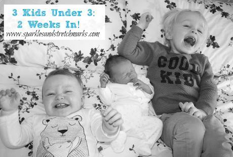 3 Kids Under 3: 2 Weeks In!