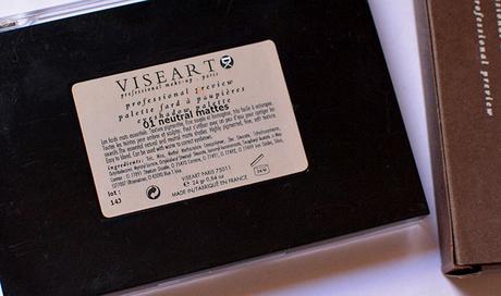 Viseart Neutral Mattes | A Must-have palette for Makeup Artists