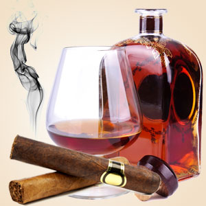 Cognac and Cubans Scent