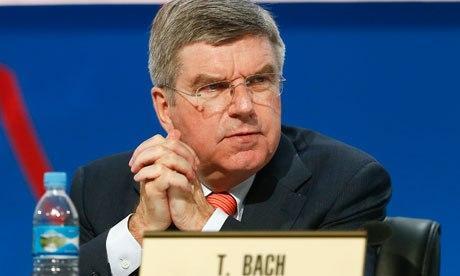 IOC president Thomas Bach is a German lawyer