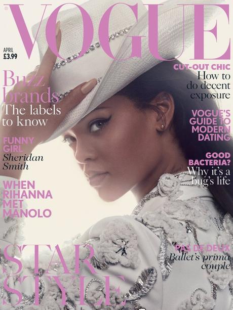 Rihanna Covers British Vogue’s April Issue