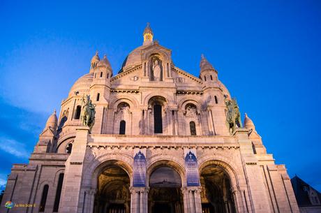 Sunsetting on Sacre Coeur, Paris