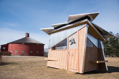 Ice shanty by Peregrine Design/Build