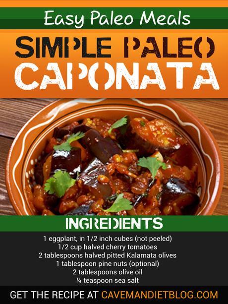 Easy Paleo Meals Paleo Caponata Recipe Image