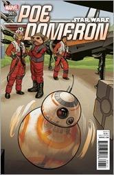Star Wars: Poe Dameron #1 Cover - Quinones BB-8 Variant