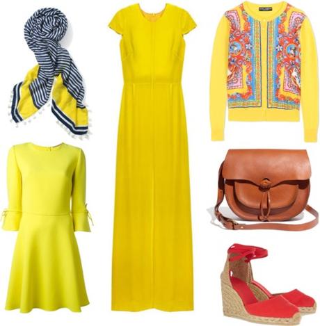 Brooklyn movie inspired - yellow dress