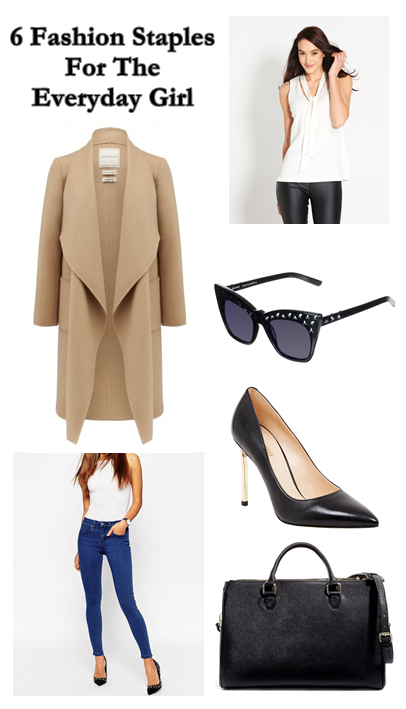 6 fashion staples wardrobe essentails for the everyday girl