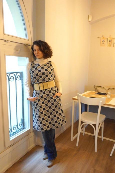 How To Style a Spring Dress In The Winter