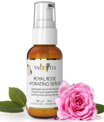 Discover the Valentia's New Royal Rose Hydrating Serum