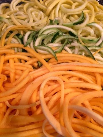 Zucchini Linguini a la The Trendy Vegan