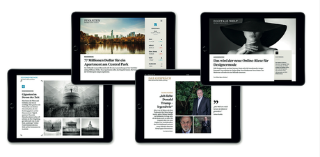 Die Welt: Doing what the tablet can do best