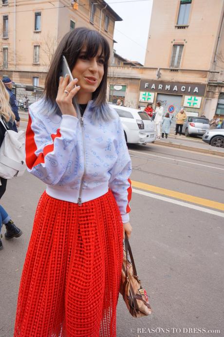 STREET STYLE from the MILAN FASHION WEEK