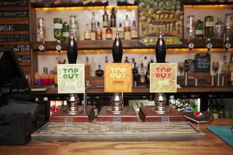Top Out - beer pumps