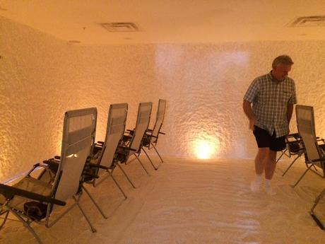 salt therapy, salt room