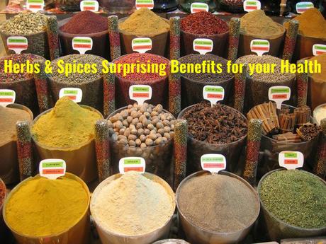 Herbs Spices Benefits Uses