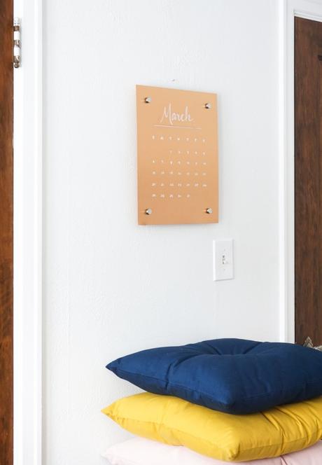 A DIY Copper Message Board to Help Keep You On Track