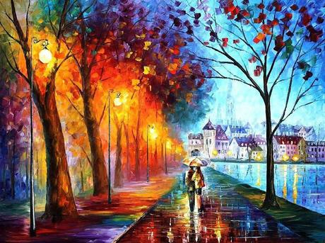 Colorful Oil-Painted Landscapes by Leonid Afremov