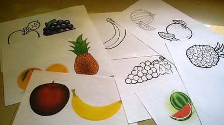 How To Teach Fruits and Colors to Kindergarten Kids?