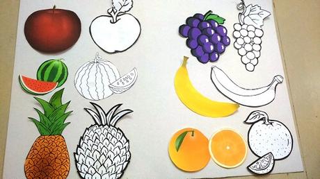 How To Teach Fruits and Colors to Kindergarten Kids?