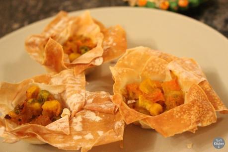 Healthy Samosa Baskets