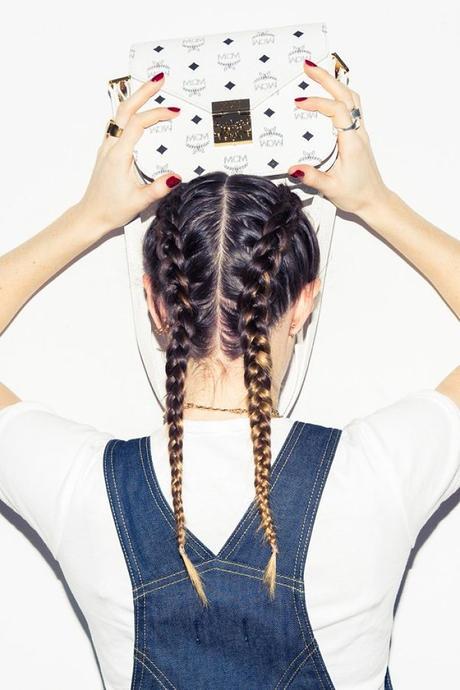 Double French Braids