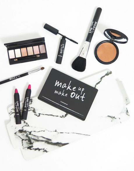 factorie makeup bronzer eyeshadow palette contouring kit lip crayon makeup brush review swatches