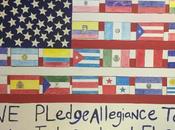 Public School Pledges Allegiance International Flag