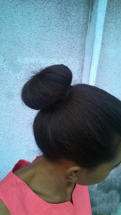 How I Do The Donought Buns Using a Hair Donought.