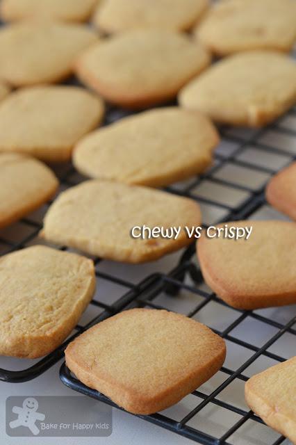 Crispy vs Chewy Honey Cookies
