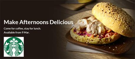 New Month, New Starbucks Lunch Menu, New Promotions