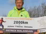 Patrick Malandain Updates 100km Going Strong