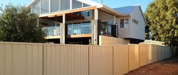 Installation of Colorbond Fencing in Wanneroo