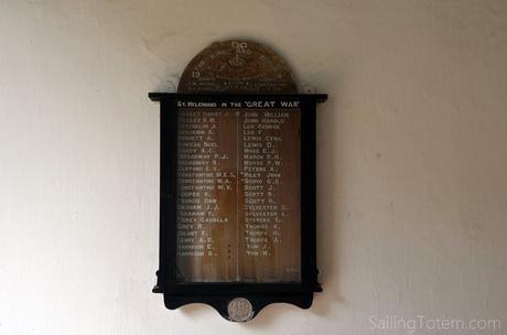 17 great war plaque